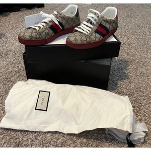 Gucci shoes, Size 10, Tan/Brown